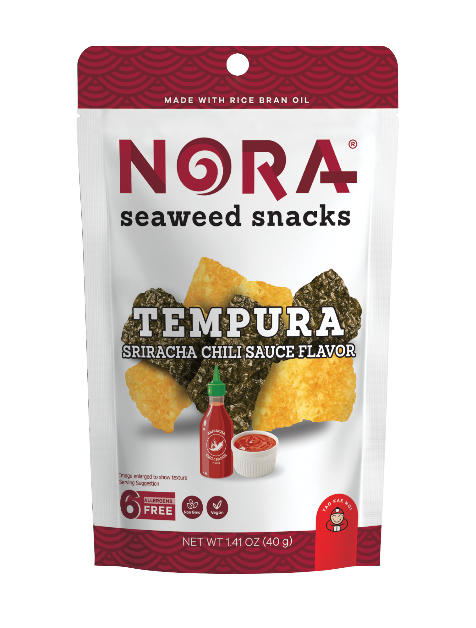 Nora Snacks Sriracha Sauce Tempura 6-Pack *NEW*