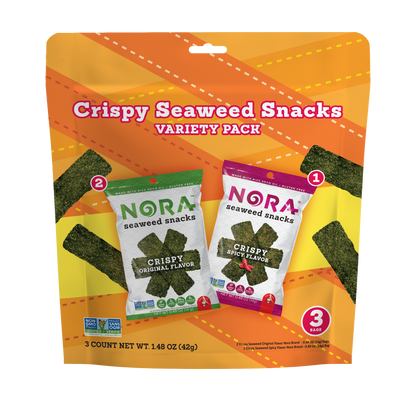 Nora Snacks Mini Variety 3-Pack