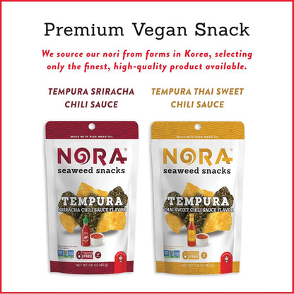 New Variety Pack, Tempura Sriracha Chili Sauce and Tempura Thai Sweet Chili Sauce 6 Pack
