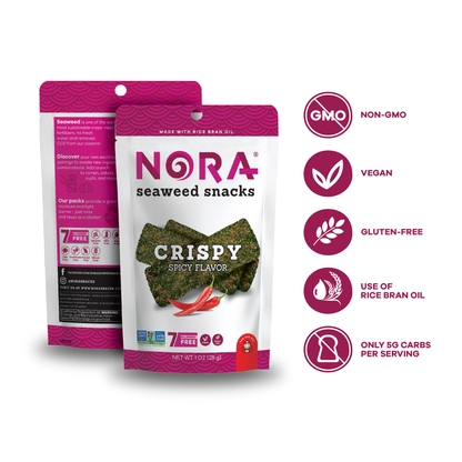 Nora Snacks Spicy Crispy 6-Pack