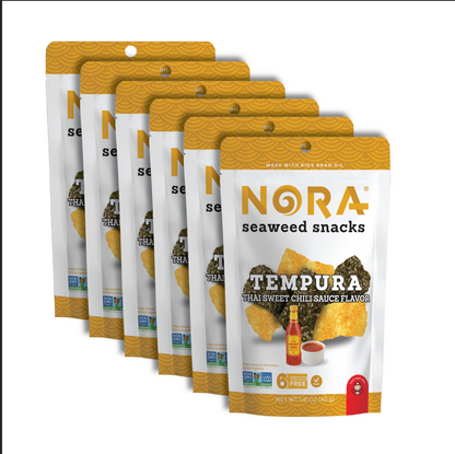 Nora Snacks Sweet Chili Sauce Tempura 6-Pack