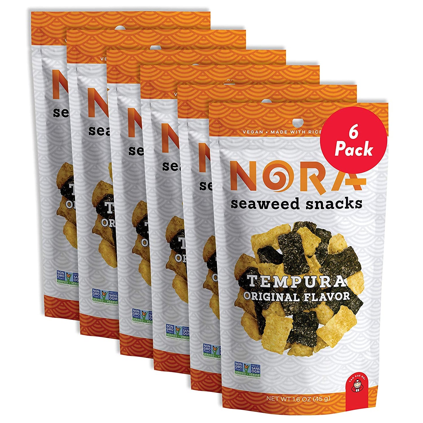 Nora Snacks Original Tempura 6-Pack