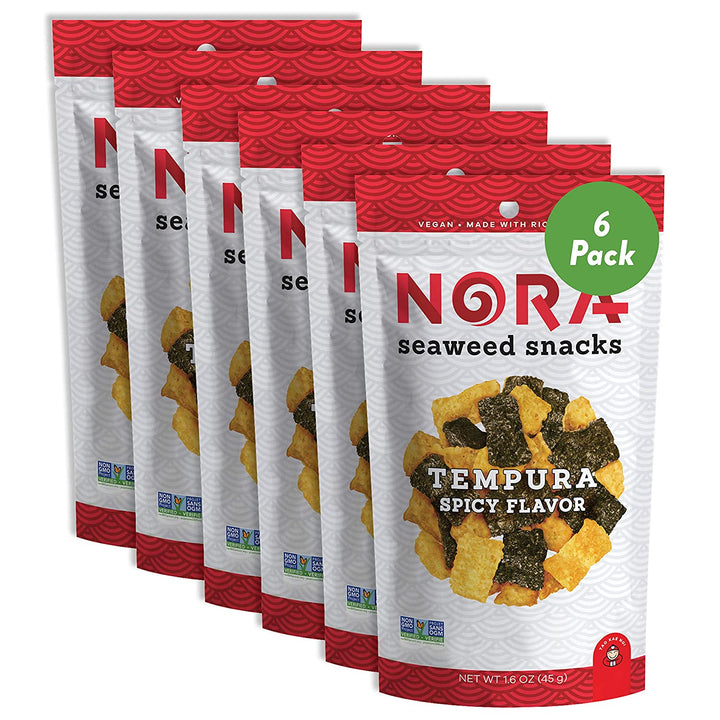 Nora Snacks Spicy Tempura 6-Pack
