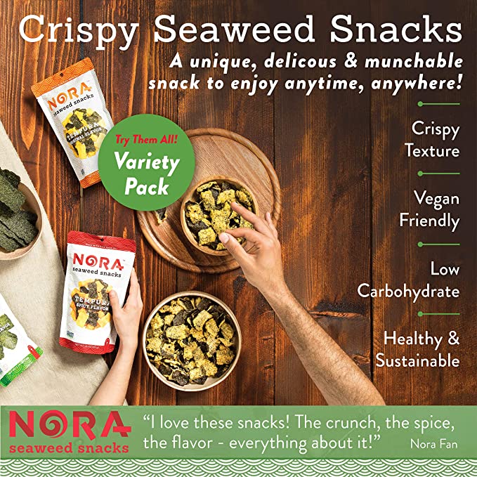 Nora Snacks Taster's Variety 6-Pack