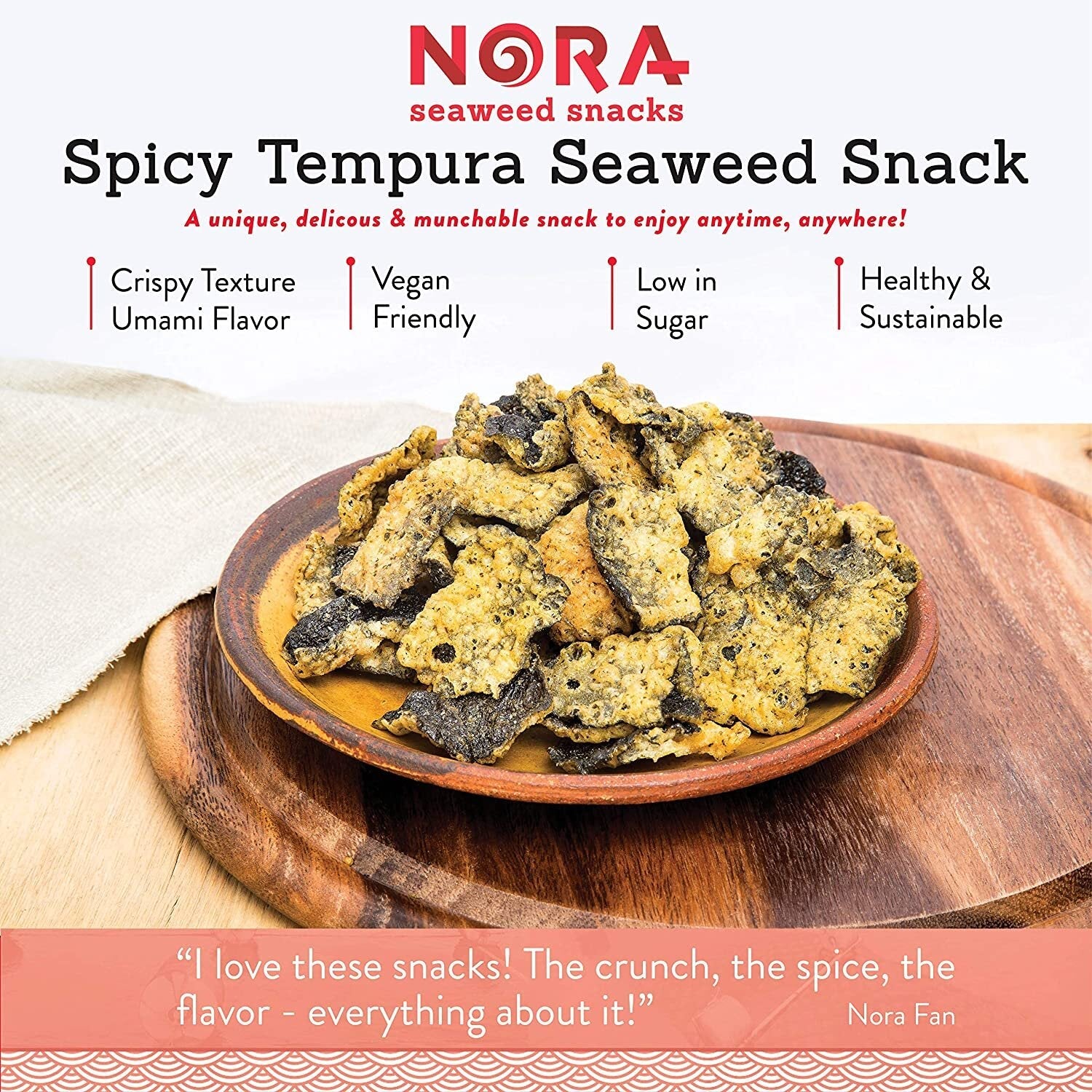 Alghe nori spicy snack o per condimento 12g
