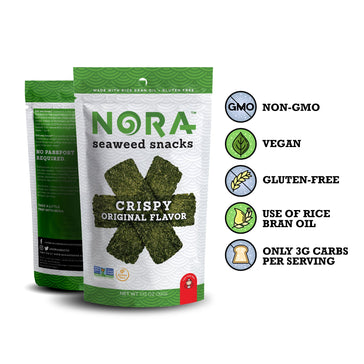 Nora Snacks Original Crispy 6-Pack