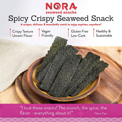 Nora Snacks Spicy Crispy 6-Pack